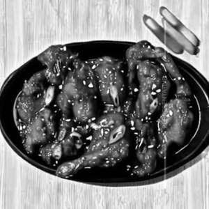Chicken In Hot Garlic Sauce