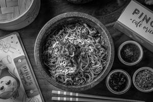 Spicy Thai Basil Noodles