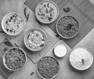 Plain Steamed Rice With Choice Of Thai Curry