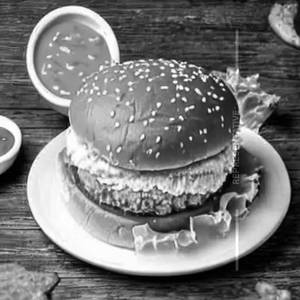 Garlic Pav Bhaji Burger