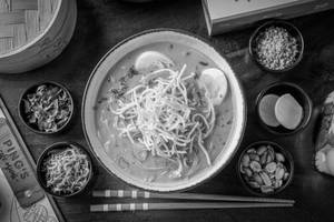 Burmese Khao Suey With Prawns