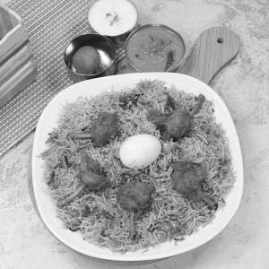 Chicken lolipop special biryani [full]