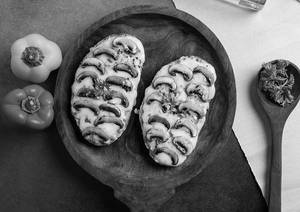 Mushroom And Balsamic Glaze Open Taost