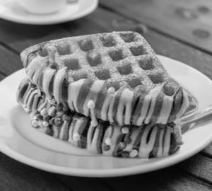 White Chocolate Waffle
