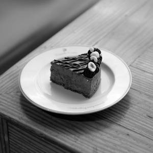 Nutella Cheese Cake Slice
