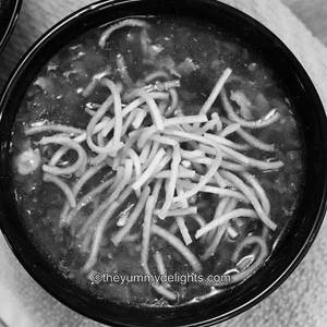 Chicken Manchow Soup