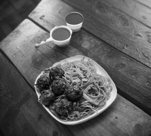 Manchurian Fried Noodles