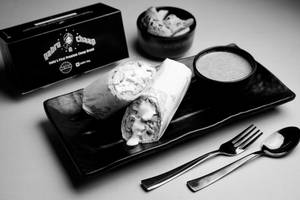 Malai Chaap Wrap