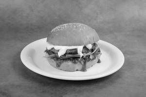 Cheesy Schezwan Burger