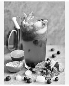 Blueberry Mocktail