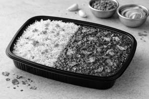 Palak Lehsuni With Chawal(mixed)