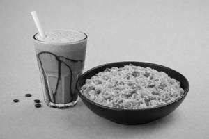 Green Chilli Maggi + Cold Coffee  ( Combo )