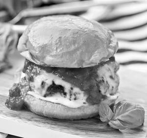 Double Cheese Tandoori Burger