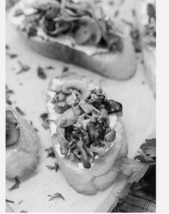 Mushroom  Crostini