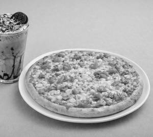 Oreo Shake + Veggies Pizza ( Combo )