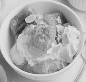 Roasted Pazham With Icecream