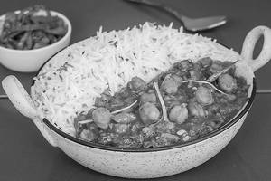 Jeera Rice + Choley