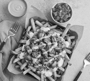 Chicken Shawarma with French Fries