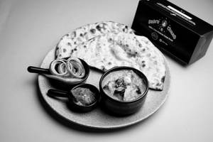 Paneer Butter Masala + Any Choice Of Bread + Salad + Pickle