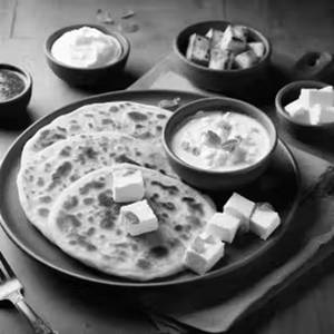 Aloo Paneer Paratha