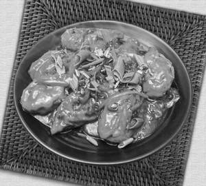 Soya Schezwan Momos [5Pieces]