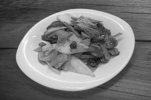 Veg Stir Fried Asian Veggies Salad