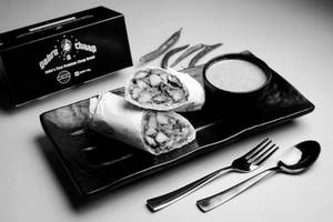 Masala Chaap Wrap