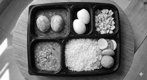 High Protein Anda Thali