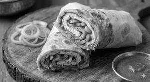 Chicken Cheese Kathi Roll(amul Cheese)