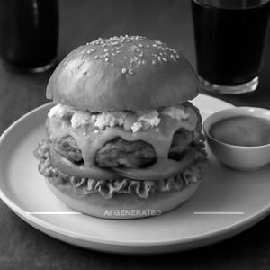 Peri Peri Cheese Burger