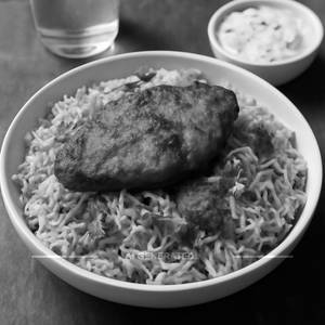 Fish biryani