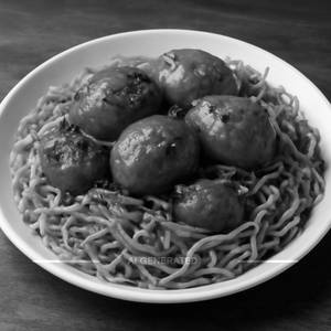 Egg Manchurian Noodles