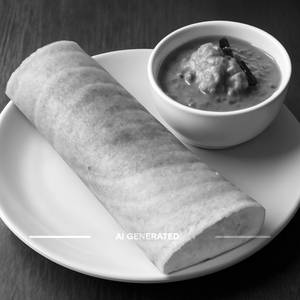 Dosa With Chicken Curry