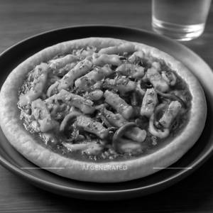 Moroccan Spicy Pasta Pizza