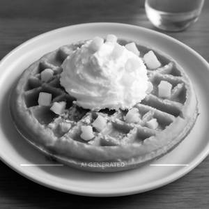 Lemon Crunch Waffle