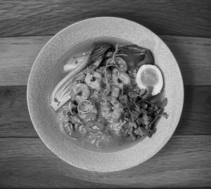 Prawns ramen