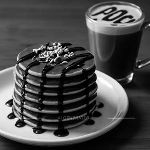 Coffee Mocha Pancakes (8 Pcs)