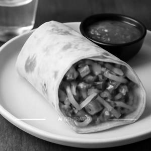 Schezwan Veg Wrap