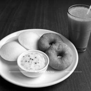 Idly-2,vada-2-water Melon Juice-1 Combo