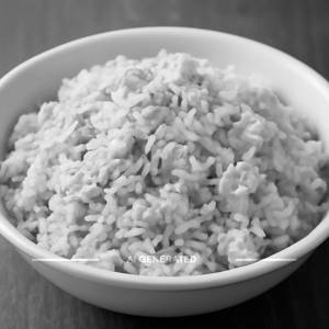 Fried rice salt and pepper egg