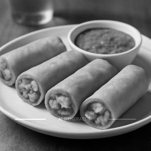 Paneer spring rolls