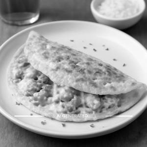 Chicken cheese omelete