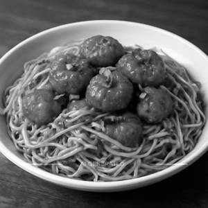 Chicken Manchurian Noodles