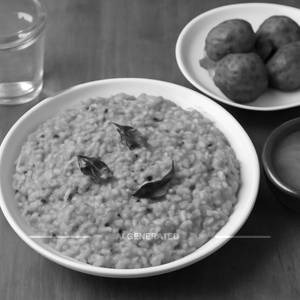 Sambar Rice With Egg 65