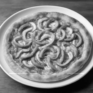 Onion And Capsicum Pizza