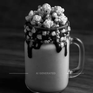 Snickers thick shake
