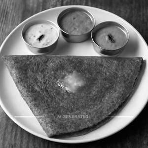 Ghee Ragi Dosa