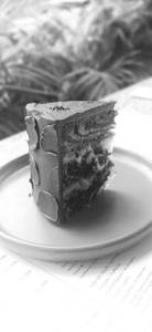 Log Zebra Chocolate Cake