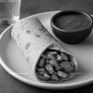 Classic veg wrap