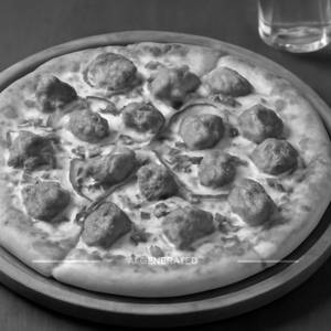 Chicken tikka pizza